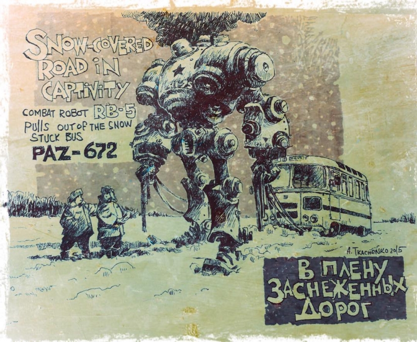 Personalizado Camiones, robots, y la Baba Yaga: ¿cómo funciona la unión Soviética dieselpunk