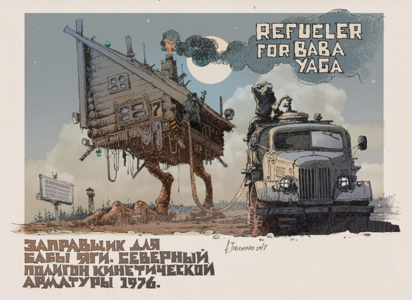 Personalizado Camiones, robots, y la Baba Yaga: ¿cómo funciona la unión Soviética dieselpunk
