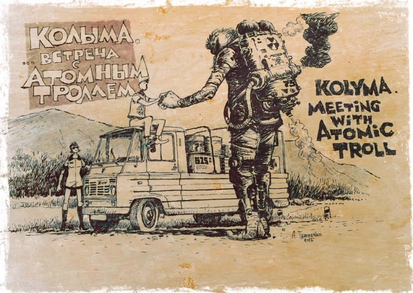 Personalizado Camiones, robots, y la Baba Yaga: ¿cómo funciona la unión Soviética dieselpunk