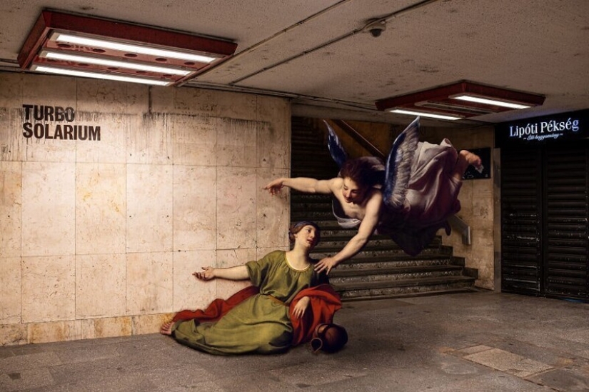 Photographer settled in Budapest characters of classic paintings