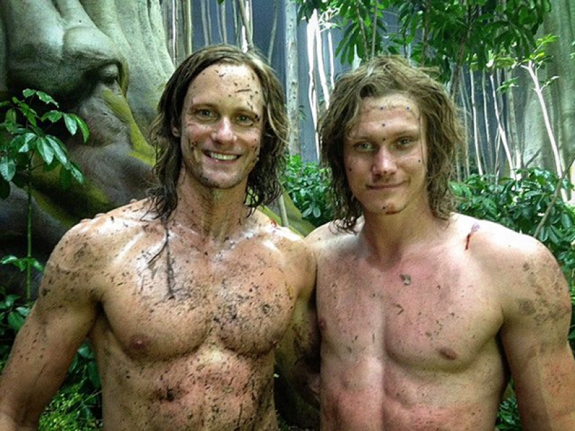 Photos of movie stars and their stunt doubles, after which your life will never be the same