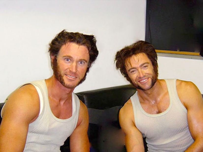 Photos of movie stars and their stunt doubles, after which your life will never be the same