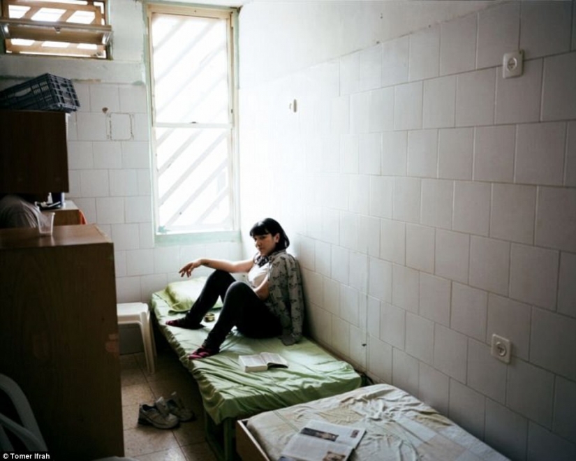 Photos of prisoners the Israeli women's prison "Neve tirza"
