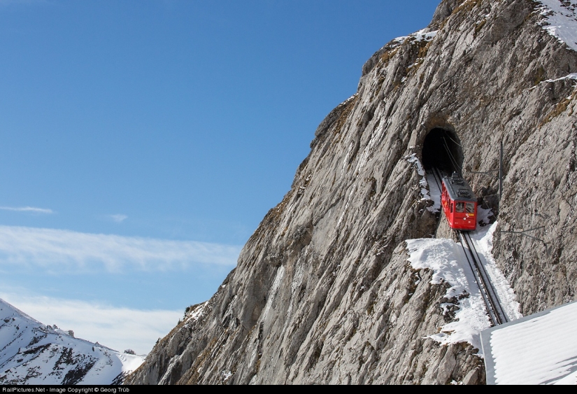 Pilatusbahn — the steepest railway in the world Pilatusbahn — the steepest railway in the world