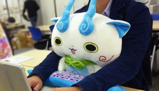 Pillows for healthy computer work — a new hit Japanese offices