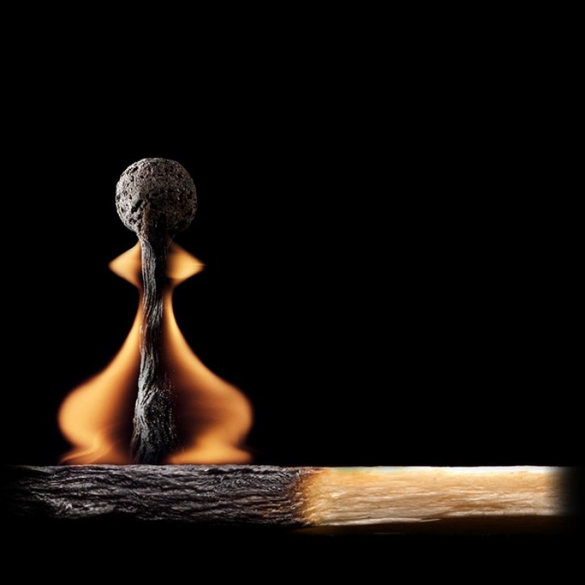 Playing with matches: a magical work of Stanislav Aristov Playing with matches: a magical work of Stanislav Aristov