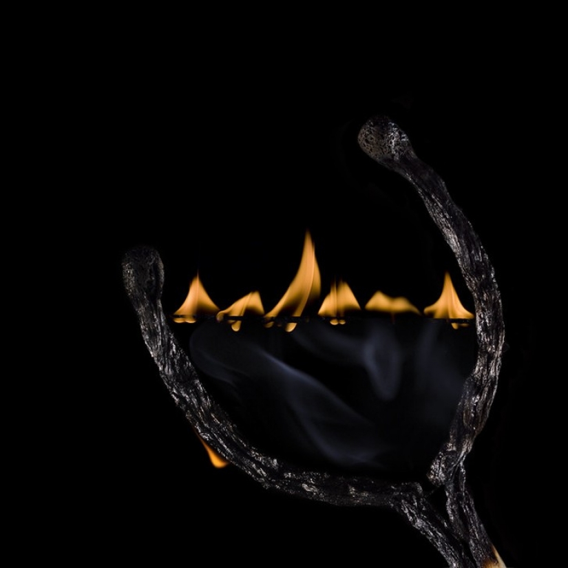 Playing with matches: a magical work of Stanislav Aristov Playing with matches: a magical work of Stanislav Aristov