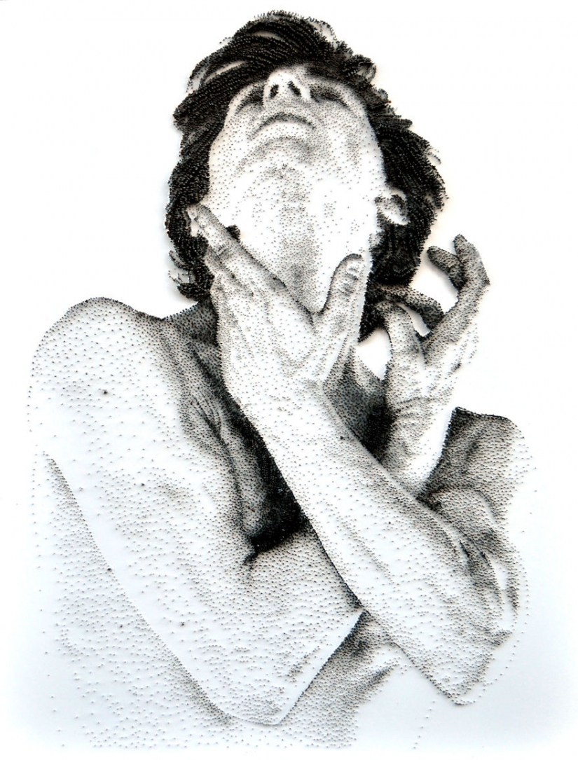 Point work: stunning sculptures out of hundreds of thousands of nails Point work: stunning sculptures out of hundreds of thousands of nails