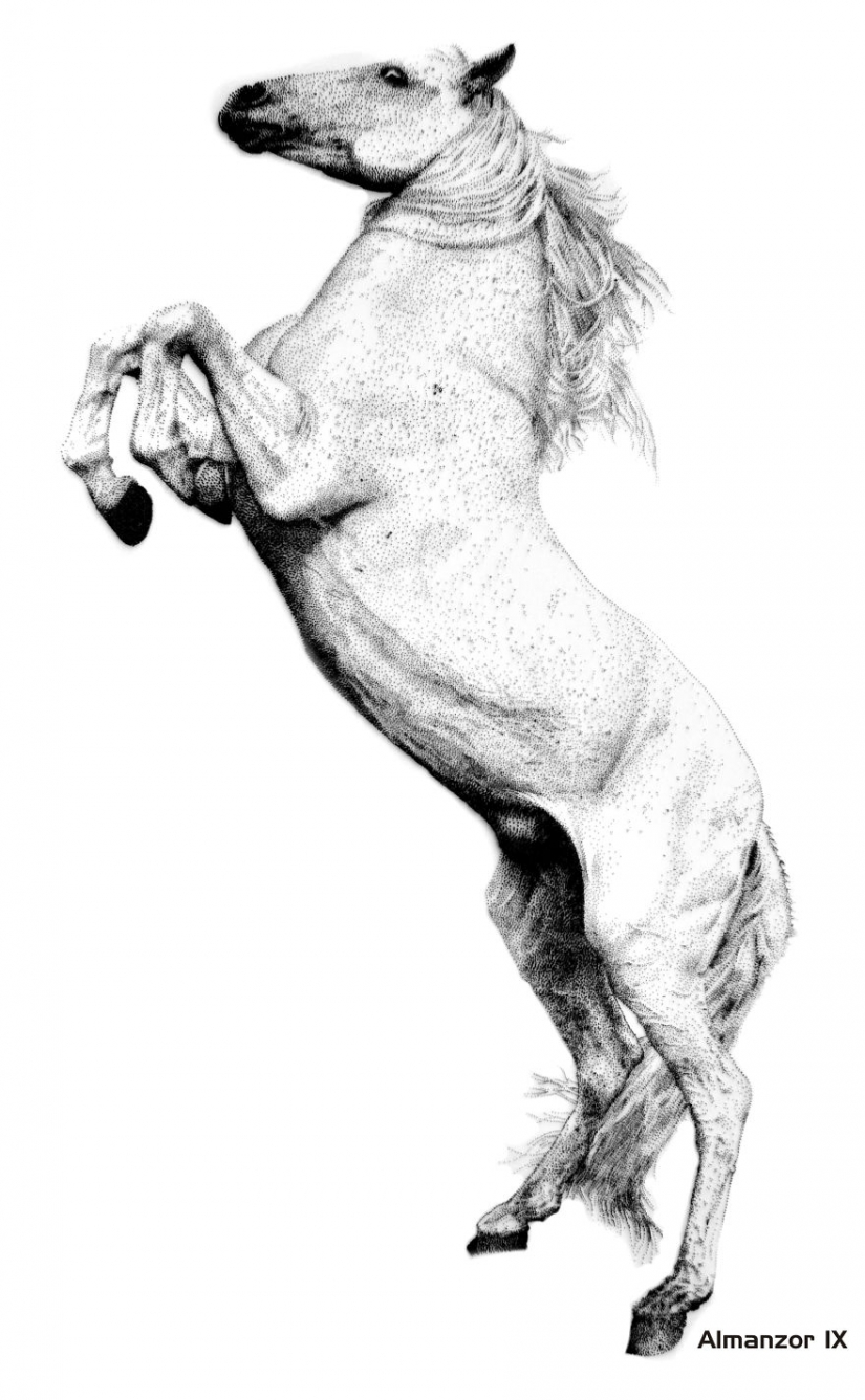 Point work: stunning sculptures out of hundreds of thousands of nails Point work: stunning sculptures out of hundreds of thousands of nails