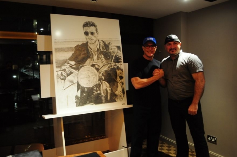 Point work: stunning sculptures out of hundreds of thousands of nails Point work: stunning sculptures out of hundreds of thousands of nails