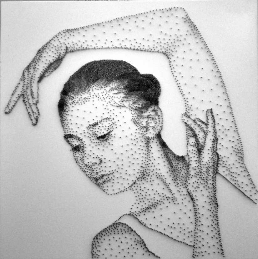 Point work: stunning sculptures out of hundreds of thousands of nails Point work: stunning sculptures out of hundreds of thousands of nails