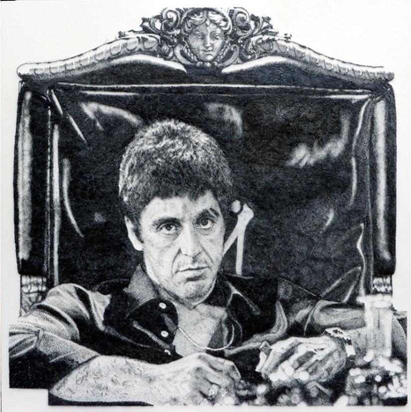 Point work: stunning sculptures out of hundreds of thousands of nails Point work: stunning sculptures out of hundreds of thousands of nails