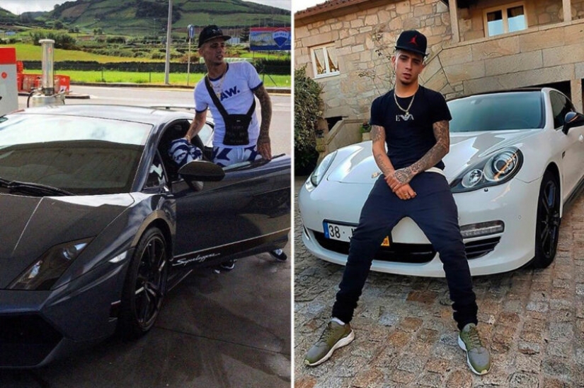 Ponty killing: as photo supercars with other people's money and killed poor rapper from Portugal