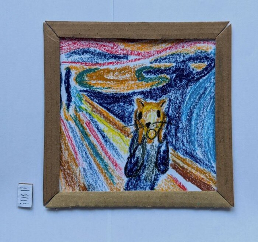 ¿Por qué en Londres abrió una pequeña galería de arte para los ratones, jerbos