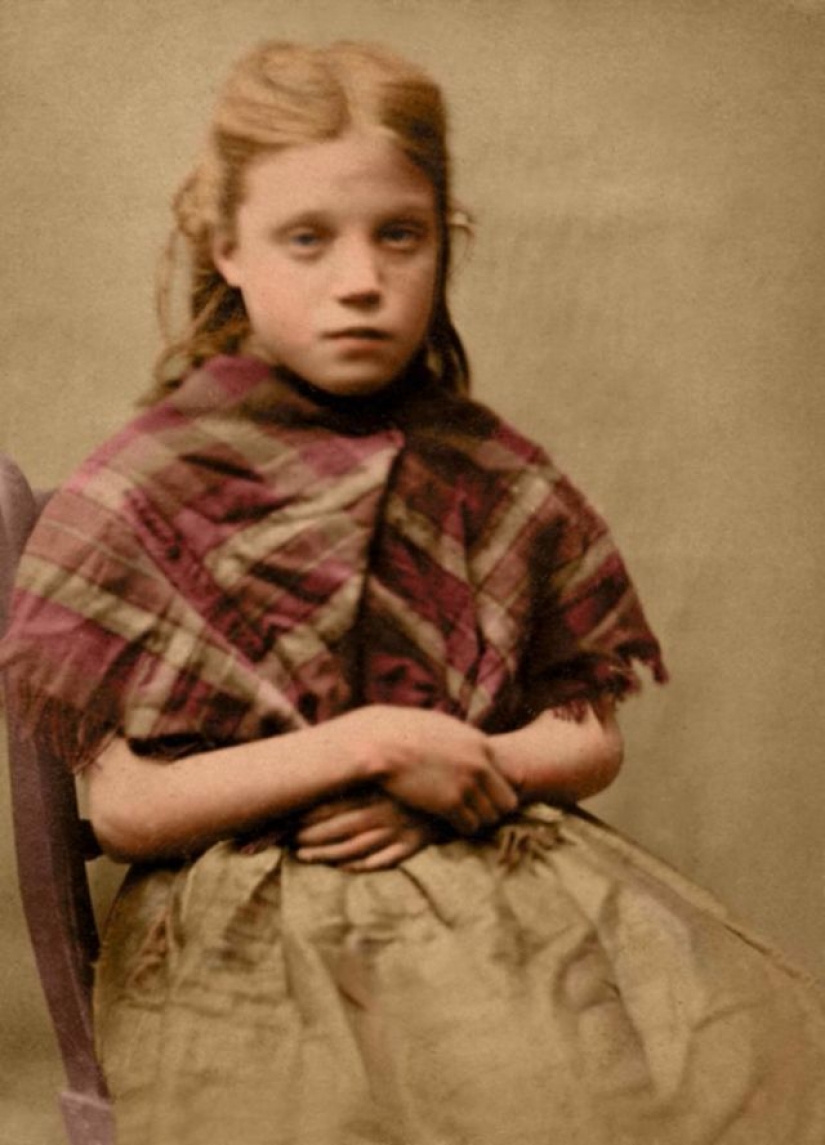 Portraits of children of the nineteenth century, sentenced to hard labor and prison for petty theft Portraits of children of the nineteenth century, sentenced to hard labor and prison for petty theft