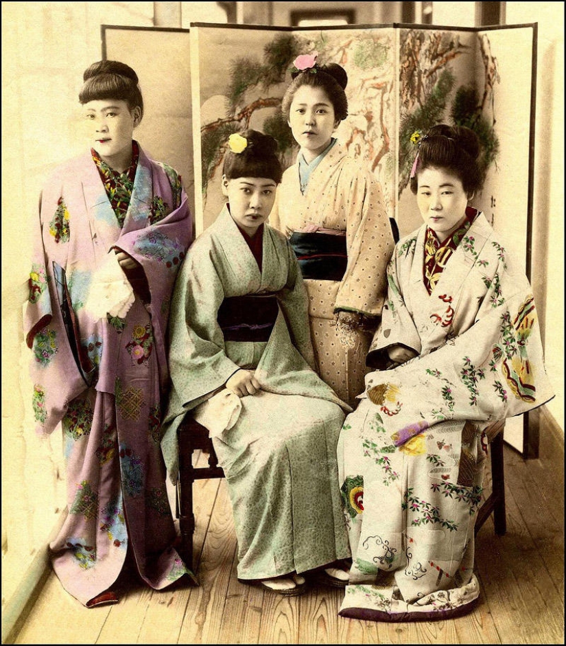 Prostitutes of Japan XIX century Prostitutes of Japan XIX century