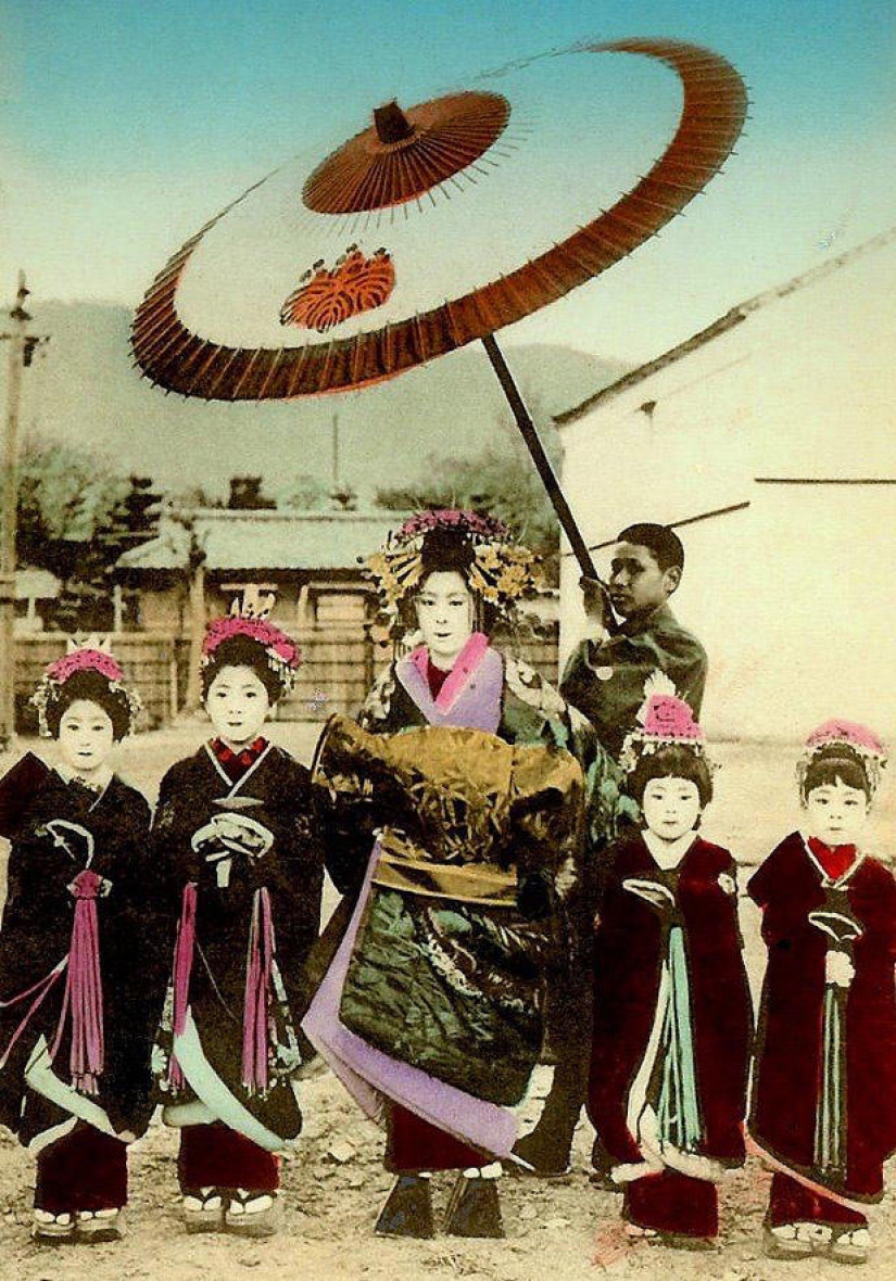 Prostitutes of Japan XIX century Prostitutes of Japan XIX century