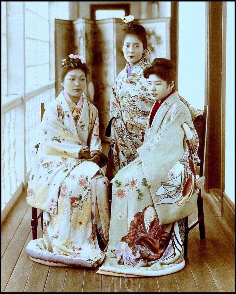 Prostitutes of Japan XIX century Prostitutes of Japan XIX century