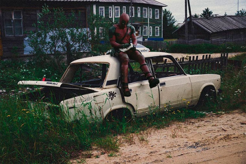 ¿Qué hacen los héroes de los éxitos de taquilla de Hollywood en la dura ruso realidad