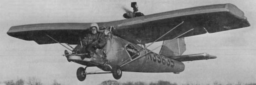 Real inflable avión que fue creado durante la Segunda guerra mundial