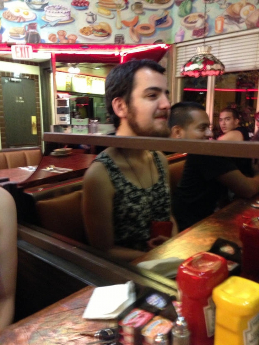 Reflections in the subject and not very Reflections in the subject and not very