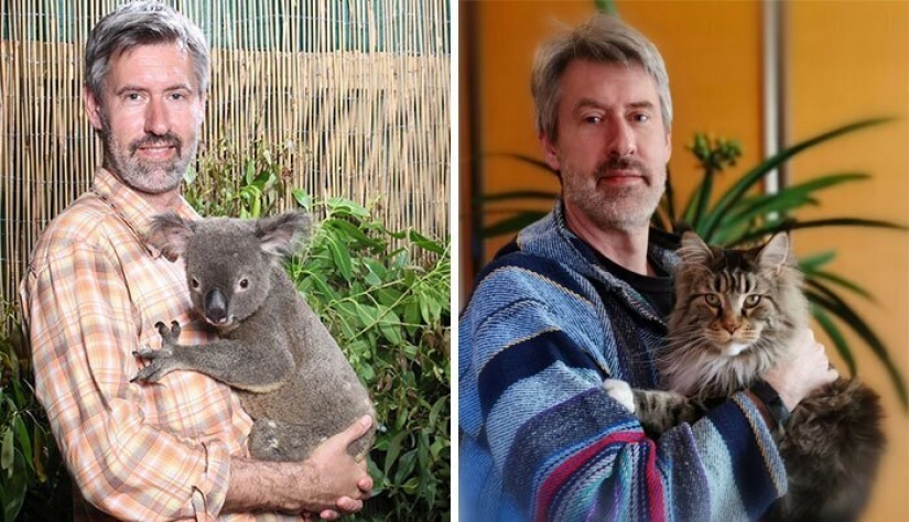 Remember where we were! People recreate photos from travels, sitting in quarantine