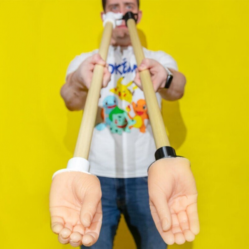 Remote Paginator hands and another 15 useless and original new products from Matty Benedetto