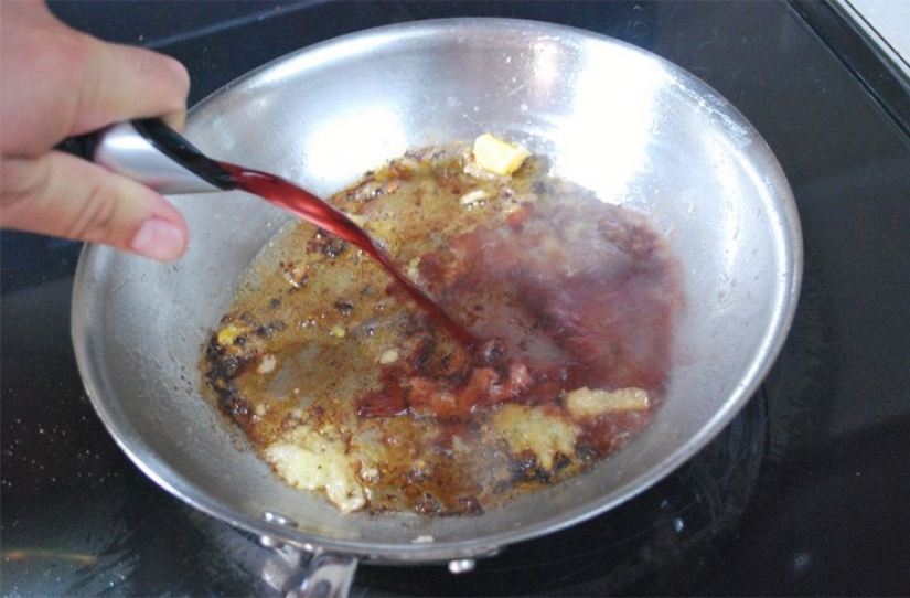 Rules of cooking with alcohol