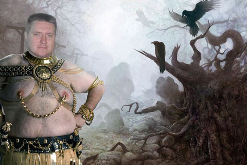 Russian photoshop — photoshop is the most severe in the world