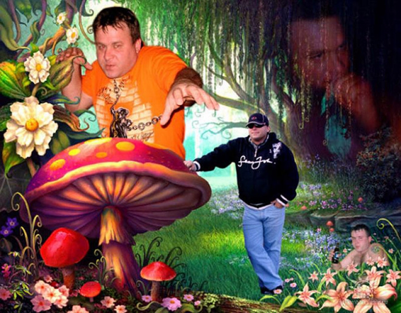 Russian photoshop — photoshop is the most severe in the world