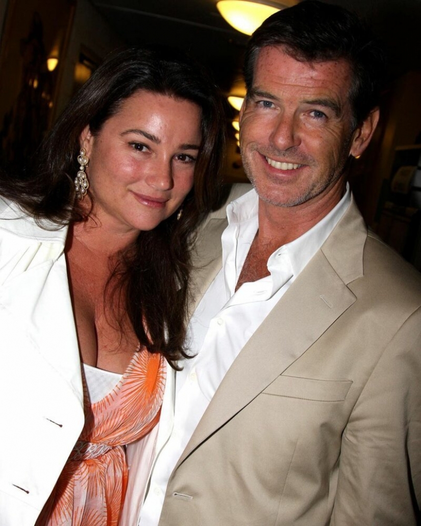 Se veía como en su juventud, la mujer de Pierce Brosnan