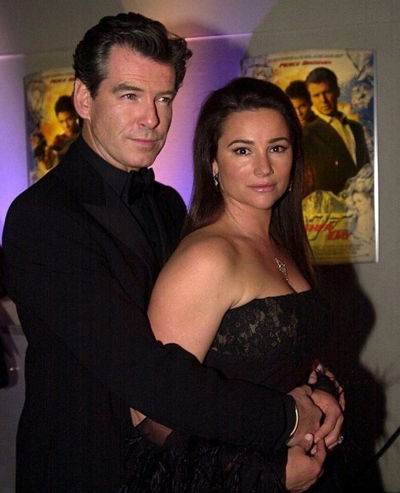 Se veía como en su juventud, la mujer de Pierce Brosnan