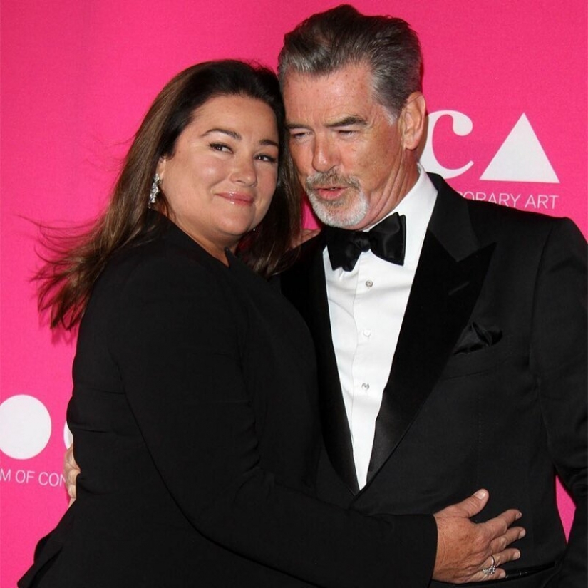 Se veía como en su juventud, la mujer de Pierce Brosnan