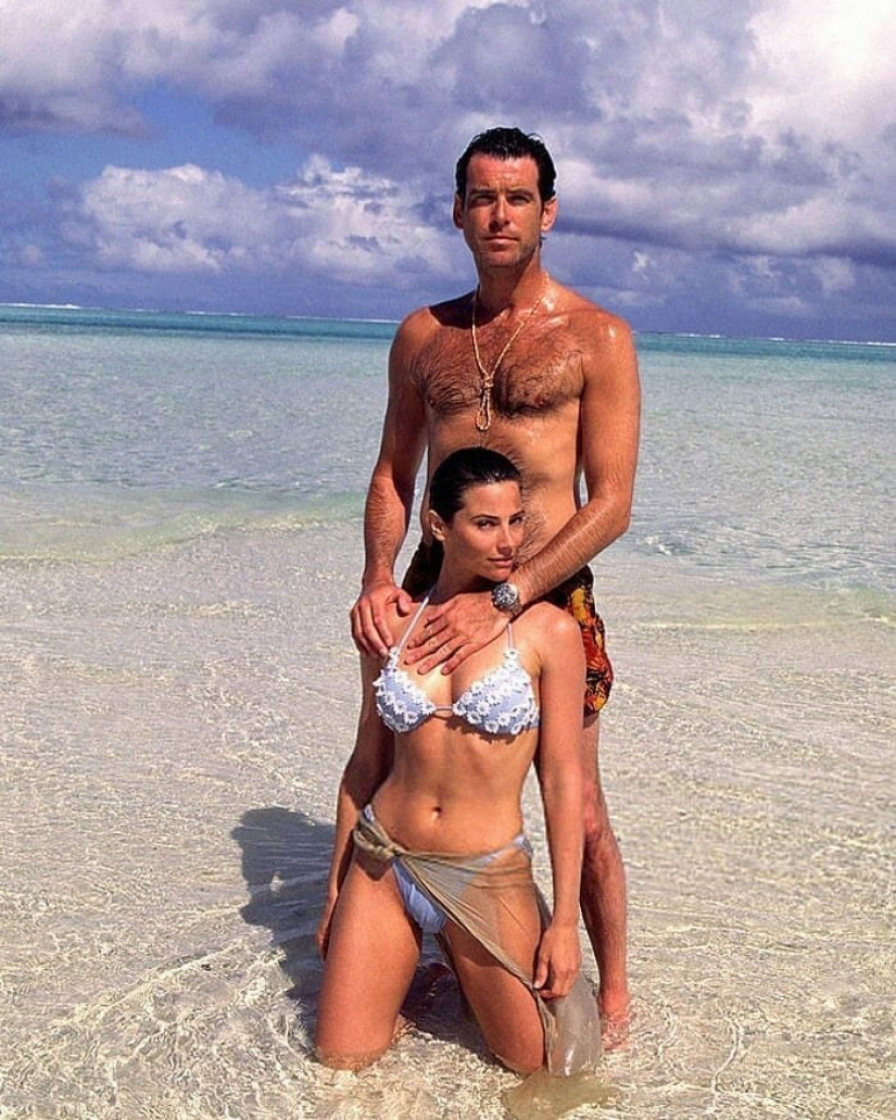 Se veía como en su juventud, la mujer de Pierce Brosnan