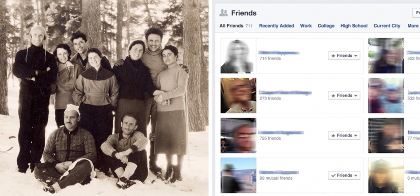 Se verá como fotografías modernas