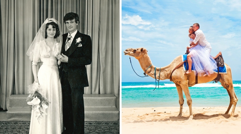 Se verá como fotografías modernas