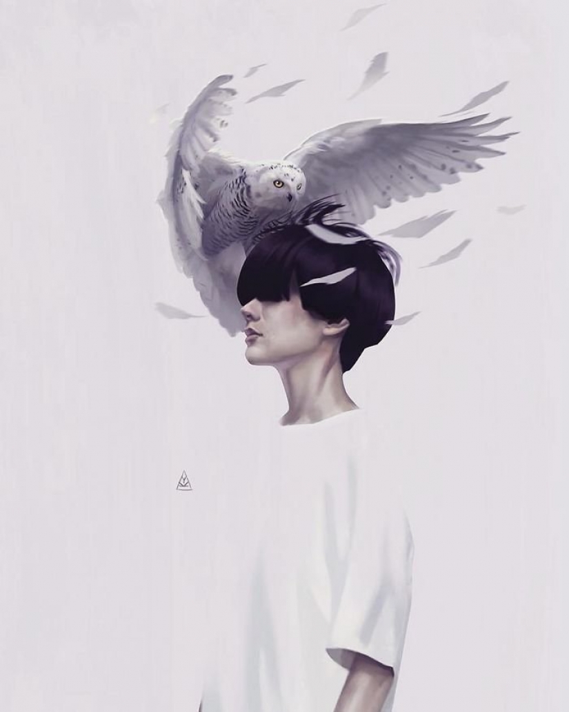 Sensual illustrations about women Ikata Aydogdu