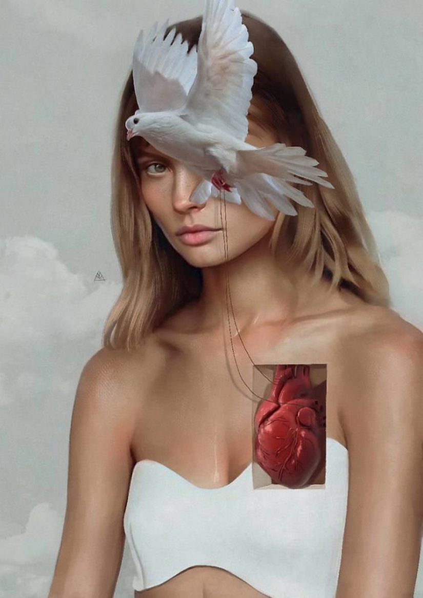 Sensual illustrations about women Ikata Aydogdu