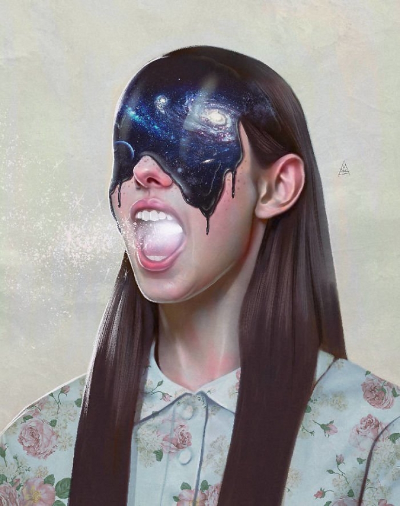 Sensual illustrations about women Ikata Aydogdu