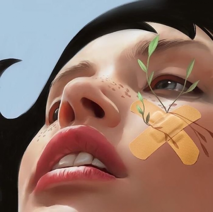 Sensual ilustraciones acerca de las mujeres Ikata Aydogdu