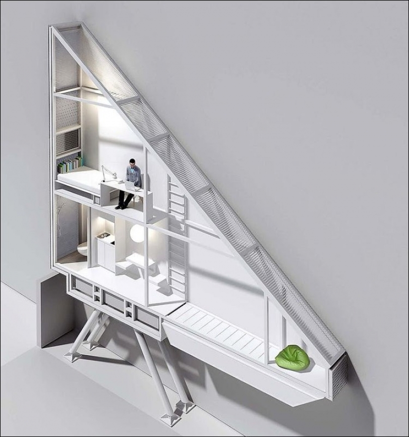 Siete casas pequeñas, cada metro que es perfecto Siete casas pequeñas, cada metro que es perfecto