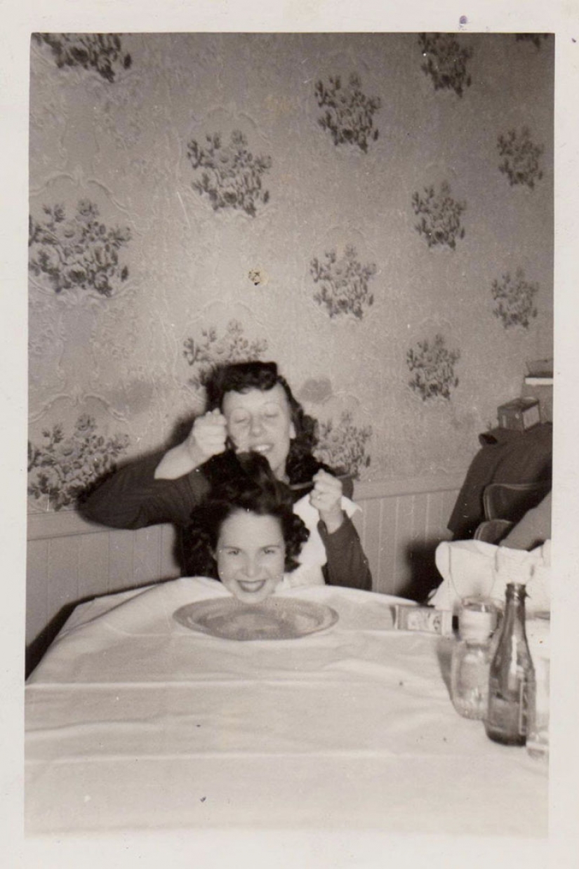 Sin cabeza photoshop del siglo pasado