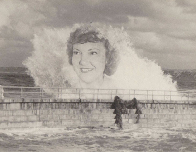 Sin cabeza photoshop del siglo pasado