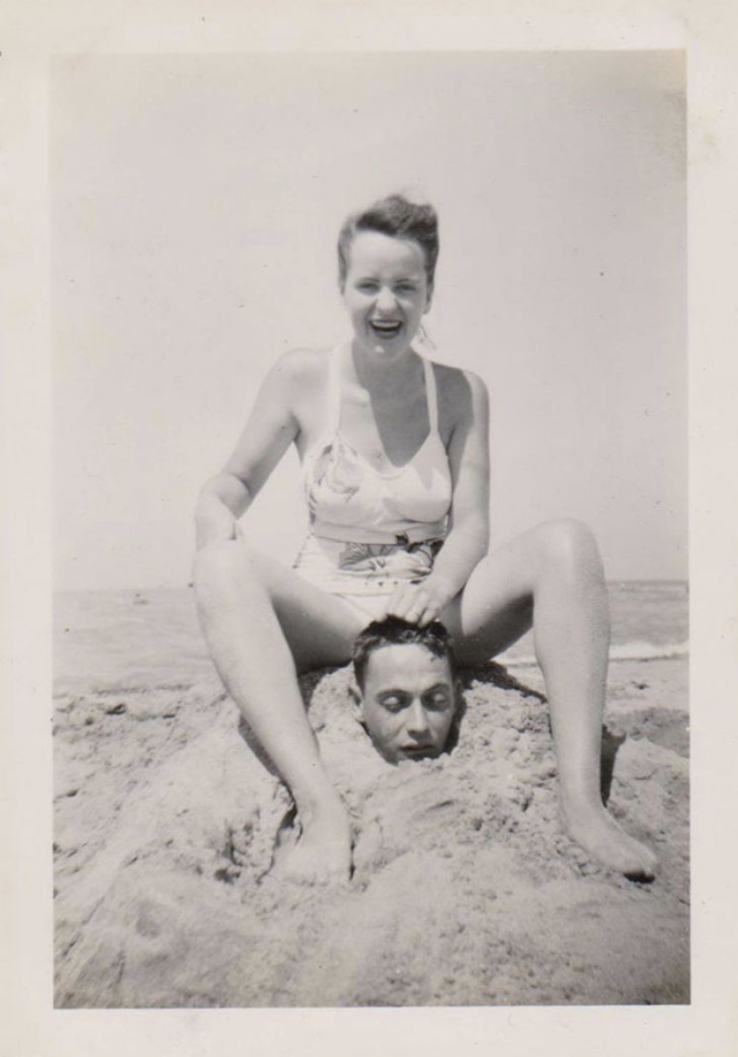 Sin cabeza photoshop del siglo pasado