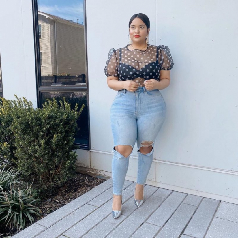 Size doesn't matter: how to look like the same outfits on girls with different figures