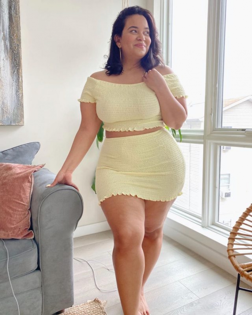 Size doesn't matter: how to look like the same outfits on girls with different figures