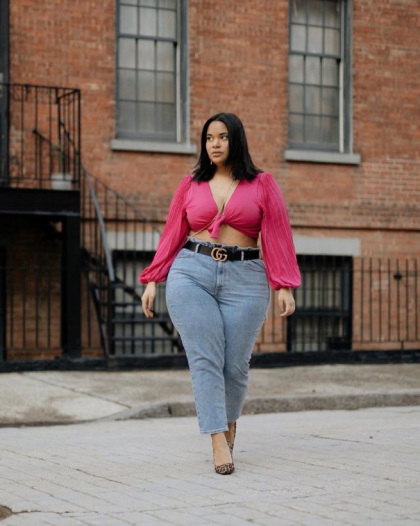 Size doesn't matter: how to look like the same outfits on girls with different figures