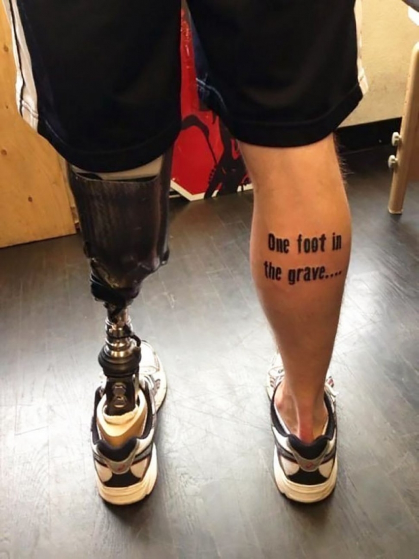 Smart tattoo with a hidden meaning, which are worth a look twice Smart tattoo with a hidden meaning, which are worth a look twice