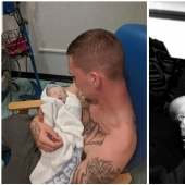 Síndrome raro: cuando la esposa estaba embarazada, su marido sufría de la enfermedad de la mañana y comer en exceso