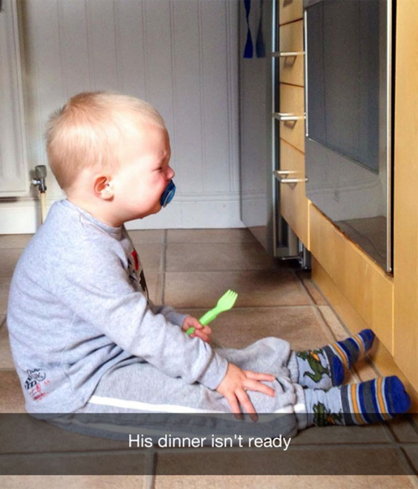 Sorry for the bird: the most stupid reason of children's tears